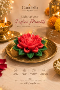 Lotus Candle