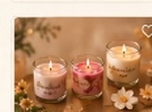 Mini Pastel Candle Set