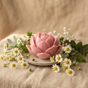 Lotus Flower Candle